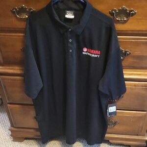 Nike Black Polo Shirt with Embroidered Logo